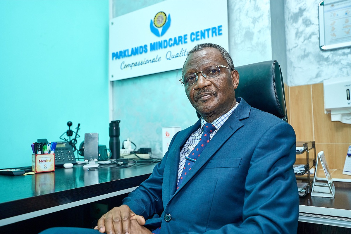 Dr. Alphonce Nabiswa at Parklands Mindcare Centre